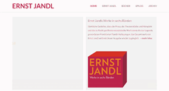 Desktop Screenshot of ernstjandl.com